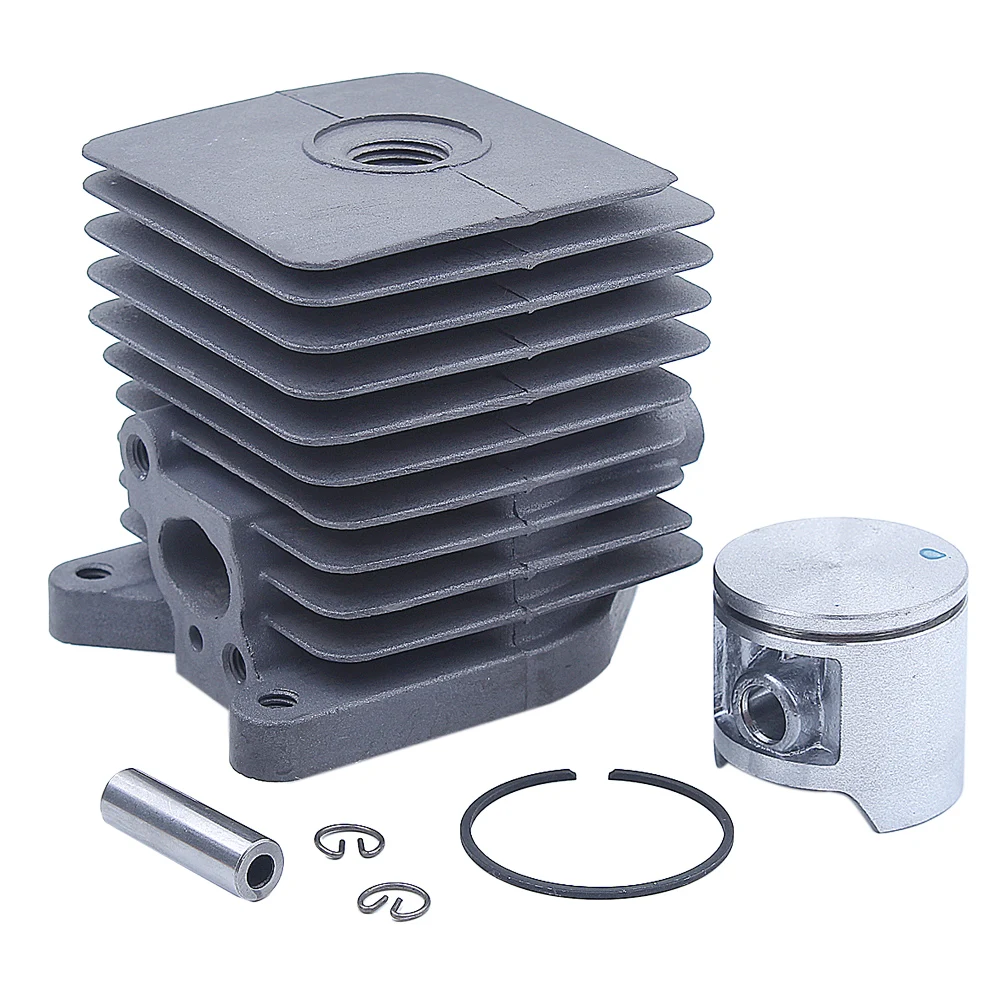 Cylinder Assy 33.5MM For Homelite S25 ST155 ST175 ST185 ST285 ST385 ST485 2T 25CC Cylinder Kit W/ Piston Ring Pin Clips Assembly