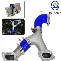 For Subaru Impreza WRX/STI GD GG 2002-2007 Silicone Top Mount Intercooler Hose 2003 2004 2005 2006