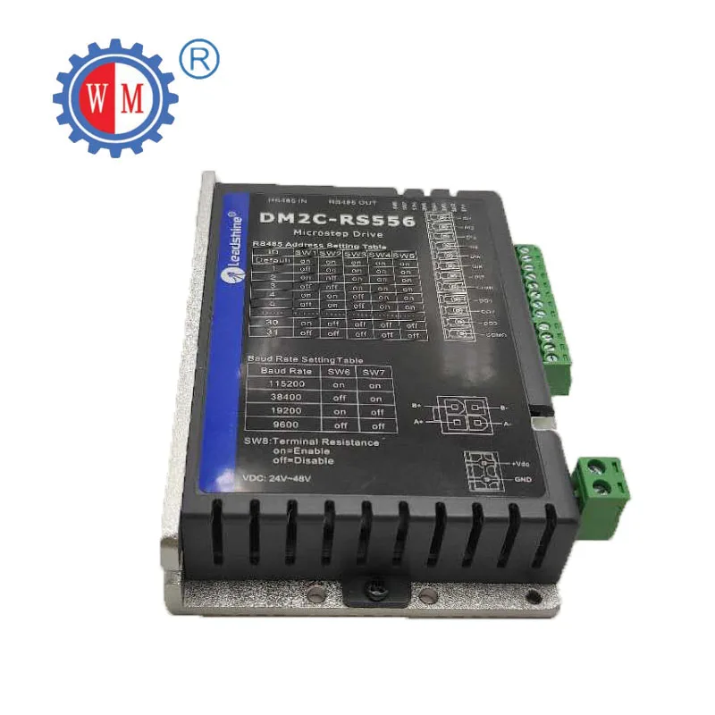 

DM2C-RS556 DC20-50V 5,6а Драйвер шагового двигателя с rs485 RS232 связи