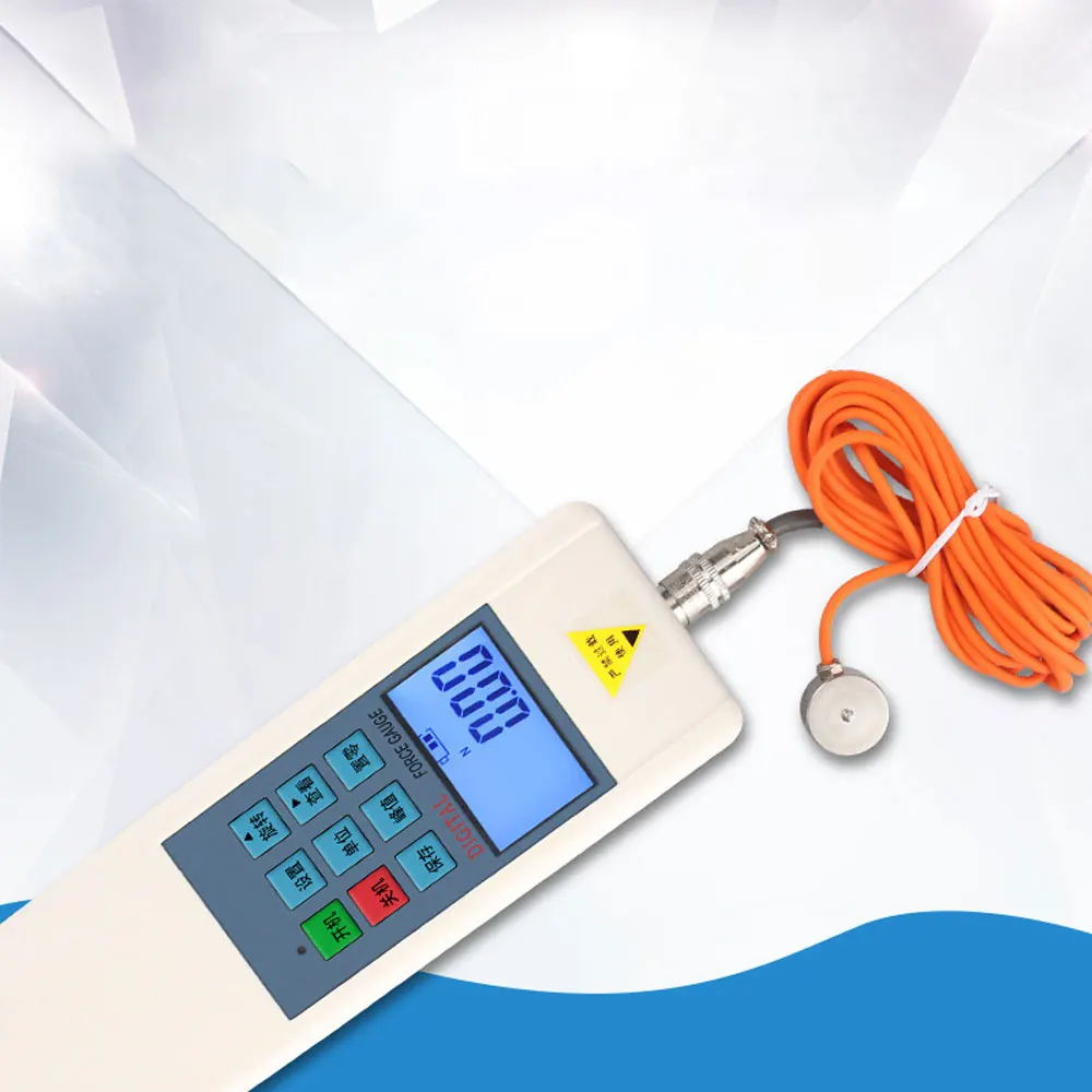 SH-2K External Digital Push-pull Gauge Electronic Tensile Gauge Digital Dynamometer Multifunctional Test Instrument