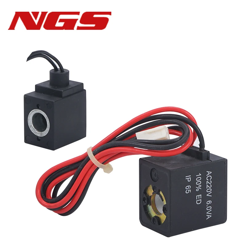 AC220V DC12V DC24V AC24V AC110V Electrical Pneumatic Solenoid Valve Coil 4V210/220/230-08/06