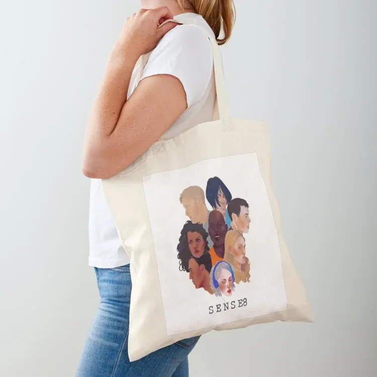 

Sense 8 Tote Bag Shopper bag cute pouch bag bags for women canvas tote