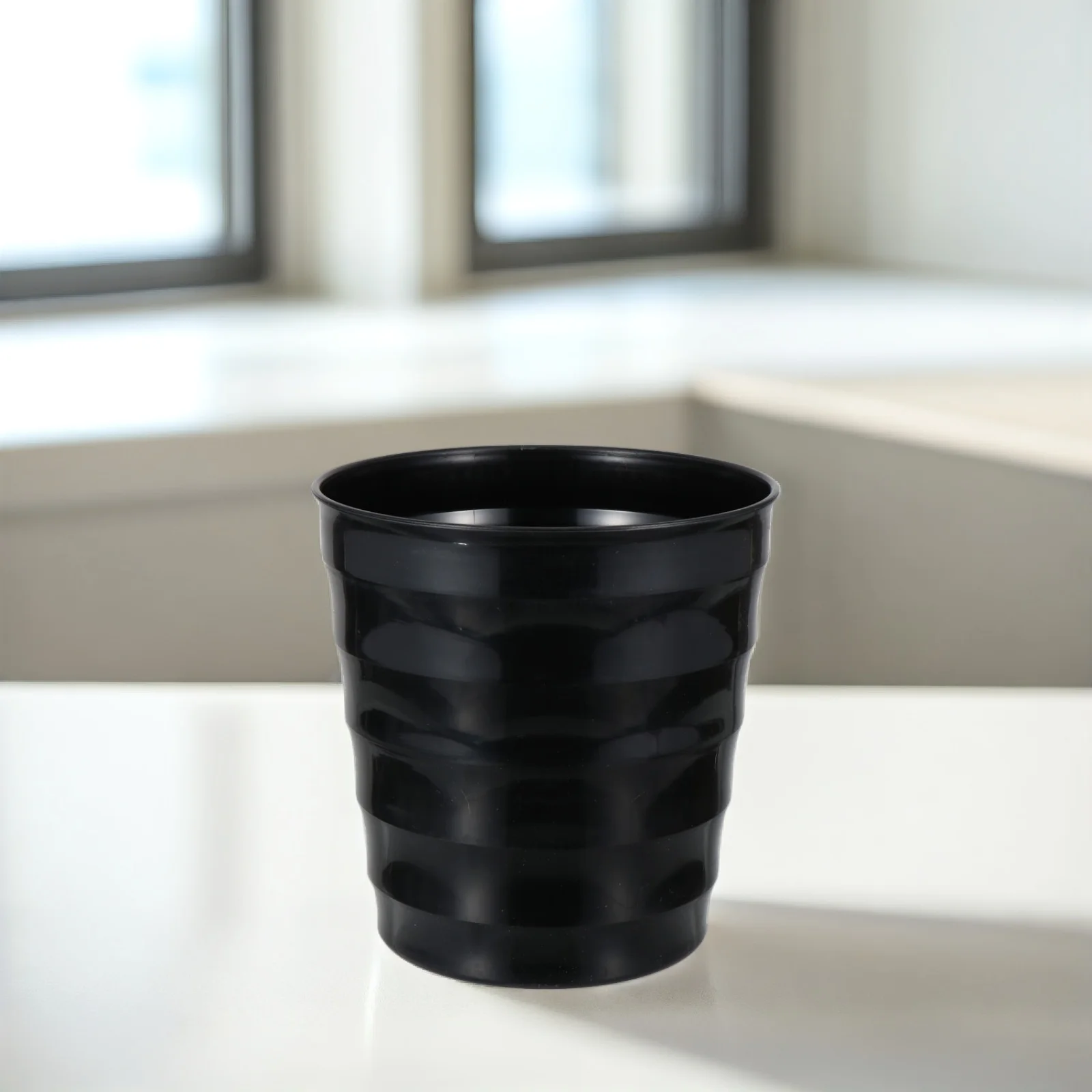 

2Pcs Thickened Flower Pot Indoor Plastic Material Smooth Texture Drainage Hole Gardening Planter Desk Bathroom