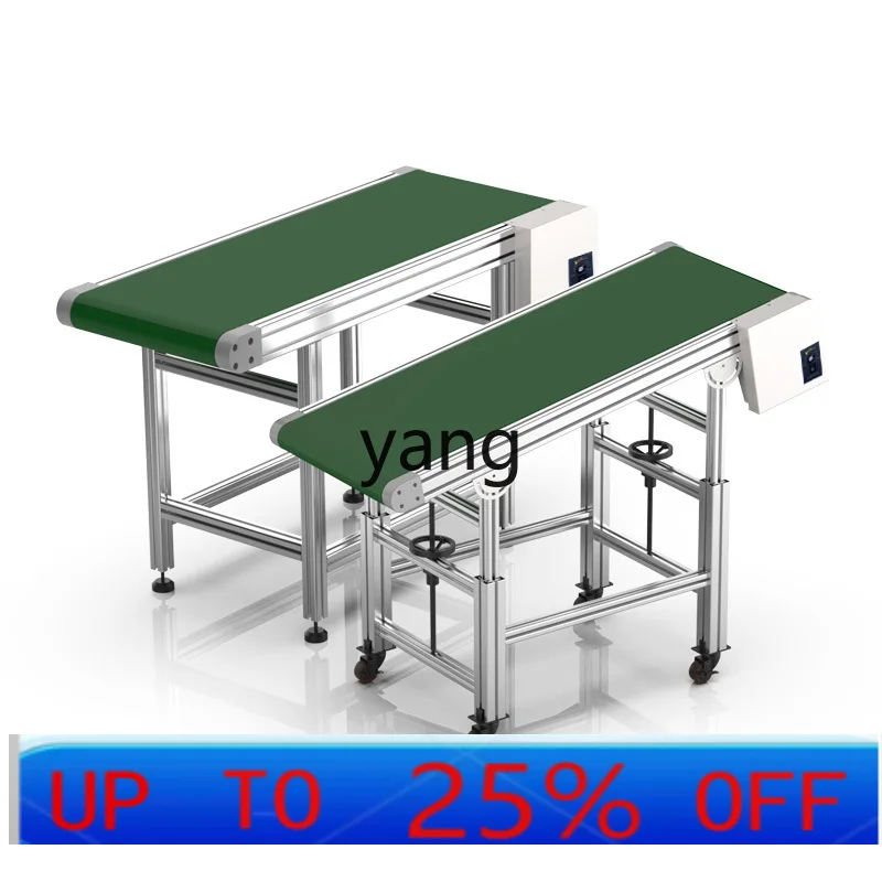 

LTT conveyor belt small conveyor express sorting line climbing injection molding machine belt line