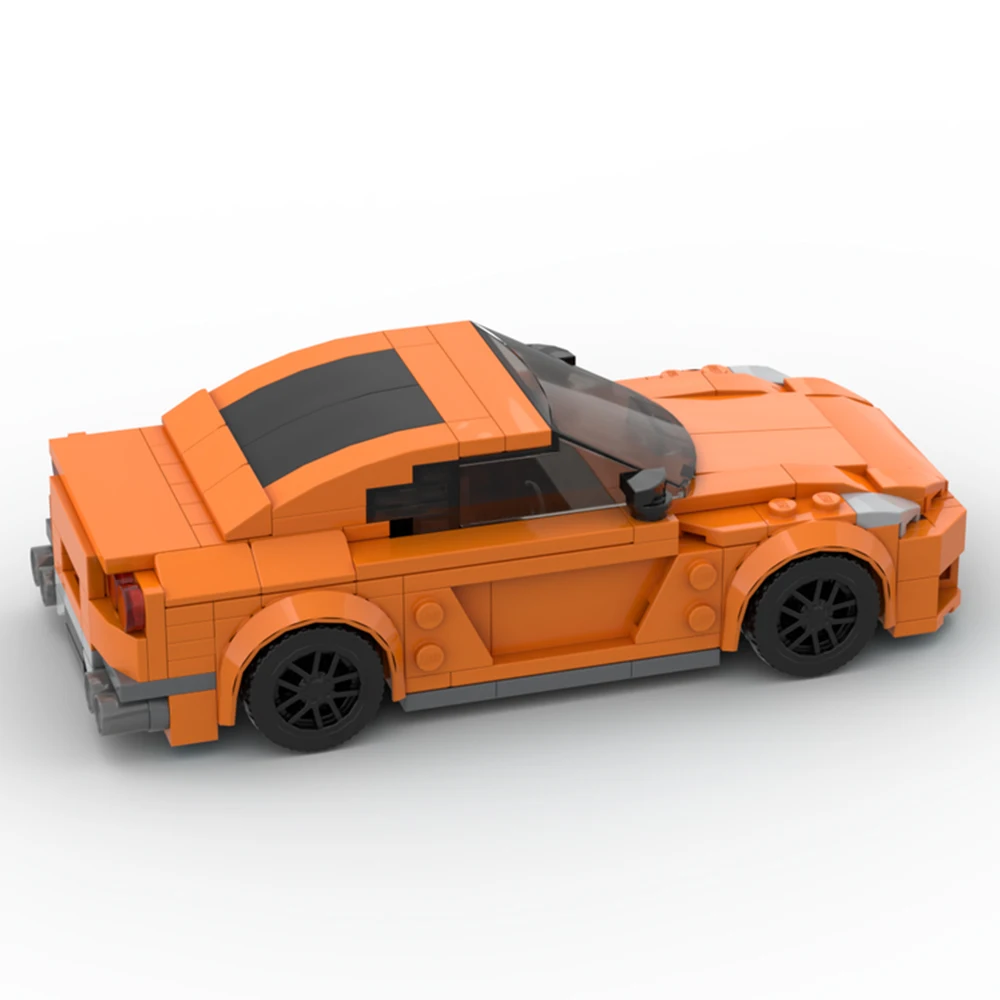 Moc-Speedチャンピオンシティブランドスポーツカーモデルビルディングブロック、テクニカルレーシングカー、DIYクリエイティブ子供のおもちゃギフト、297個