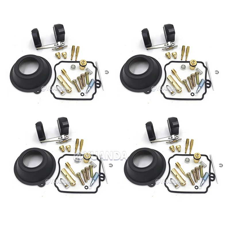 Carburetor Repair Kit For Yamaha XV125 Virago 1997-2000 Single Carb Twin Cylinder 4RF-14901-00 3