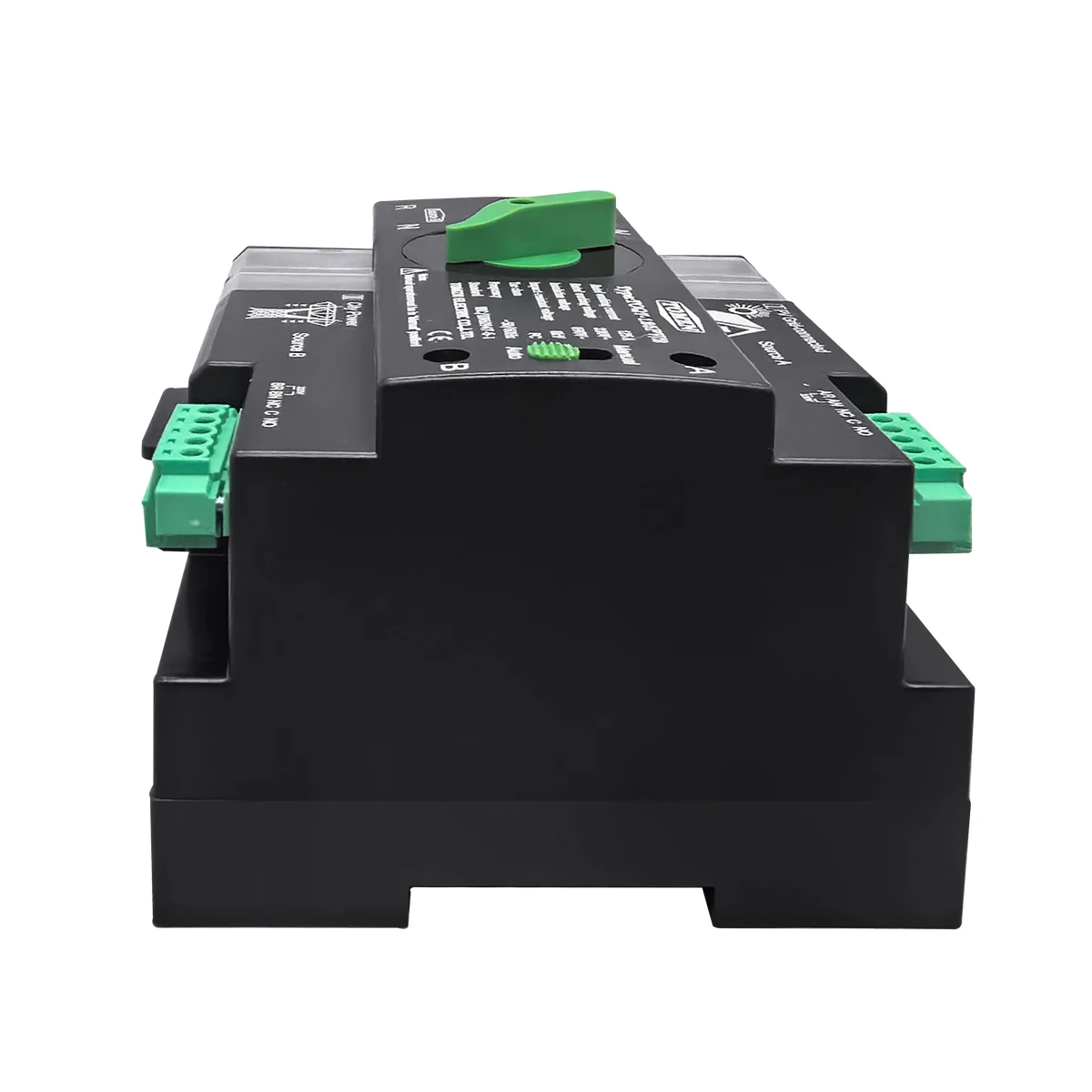 TOMZN DIN-Schiene 3 Phasen für PV 2P3P4P 63A 100A 125A 230V Dual Power Automatic Transfer Elektrischer Wahlschalter unterbrechungsfrei