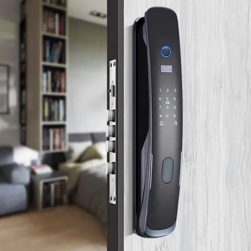 Cerradura de acceso biométrica inteligente para el hogar, dispositivo de cierre automático con Wifi, Tuya Home