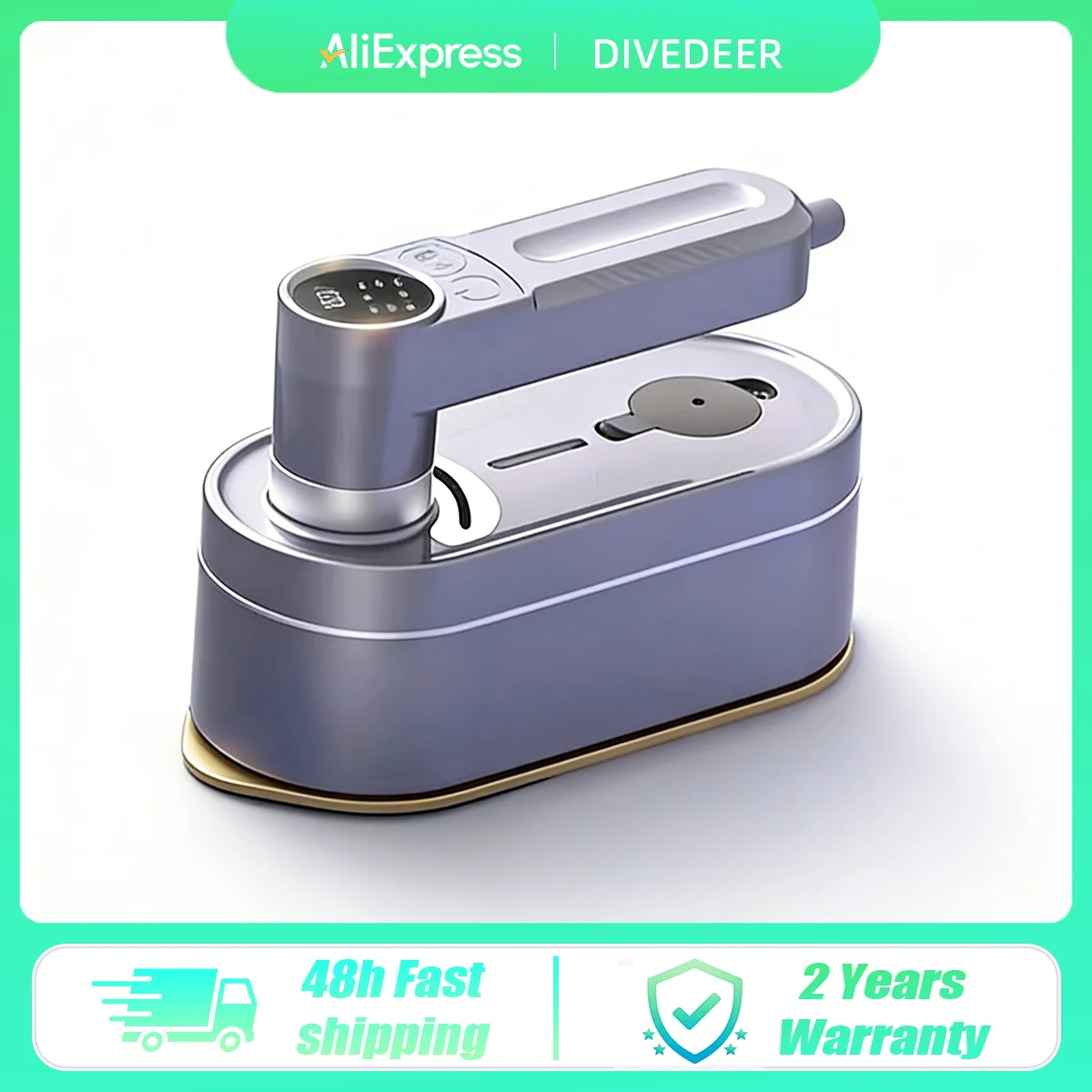 

Ручной домашний паровой утюг DIVEDIVEDEER, портативный дорожный гладильный станок, электрическое гладильное устройство, транспортный ствол, утюг