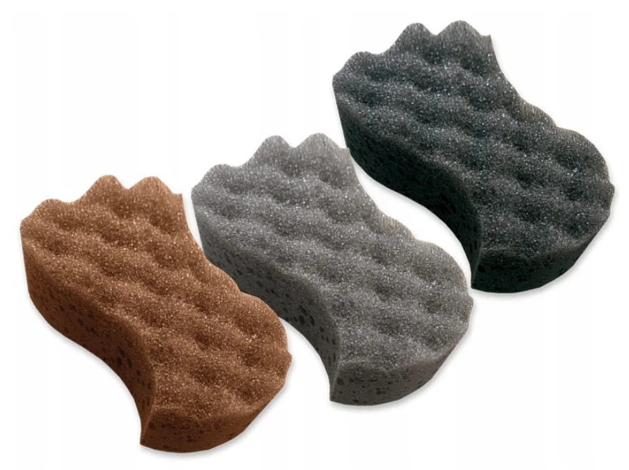 1 stuks dubbelzijdige scrub-massagebadspons