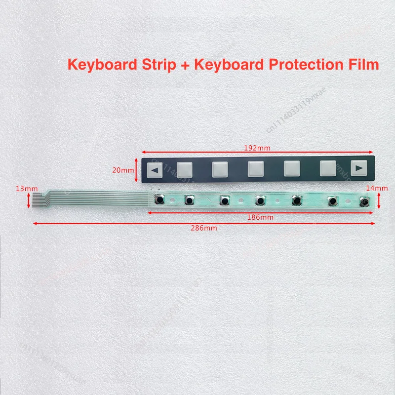 

For FANUC 7 KEY A86L-0001-0298 A98L-0005-0252 Industrial Membrane Keypad + Cable Flex Switch