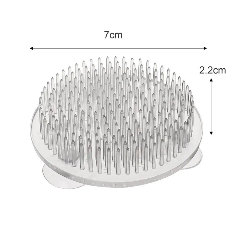 1/3 قطعة حامل جذع ايكيبانا الشفاف مقاوم للماء قاعدة ترتيب دائري لتقوم بها بنفسك دعامة تثبيت الزهور للمزهريات تصميم الأزهار