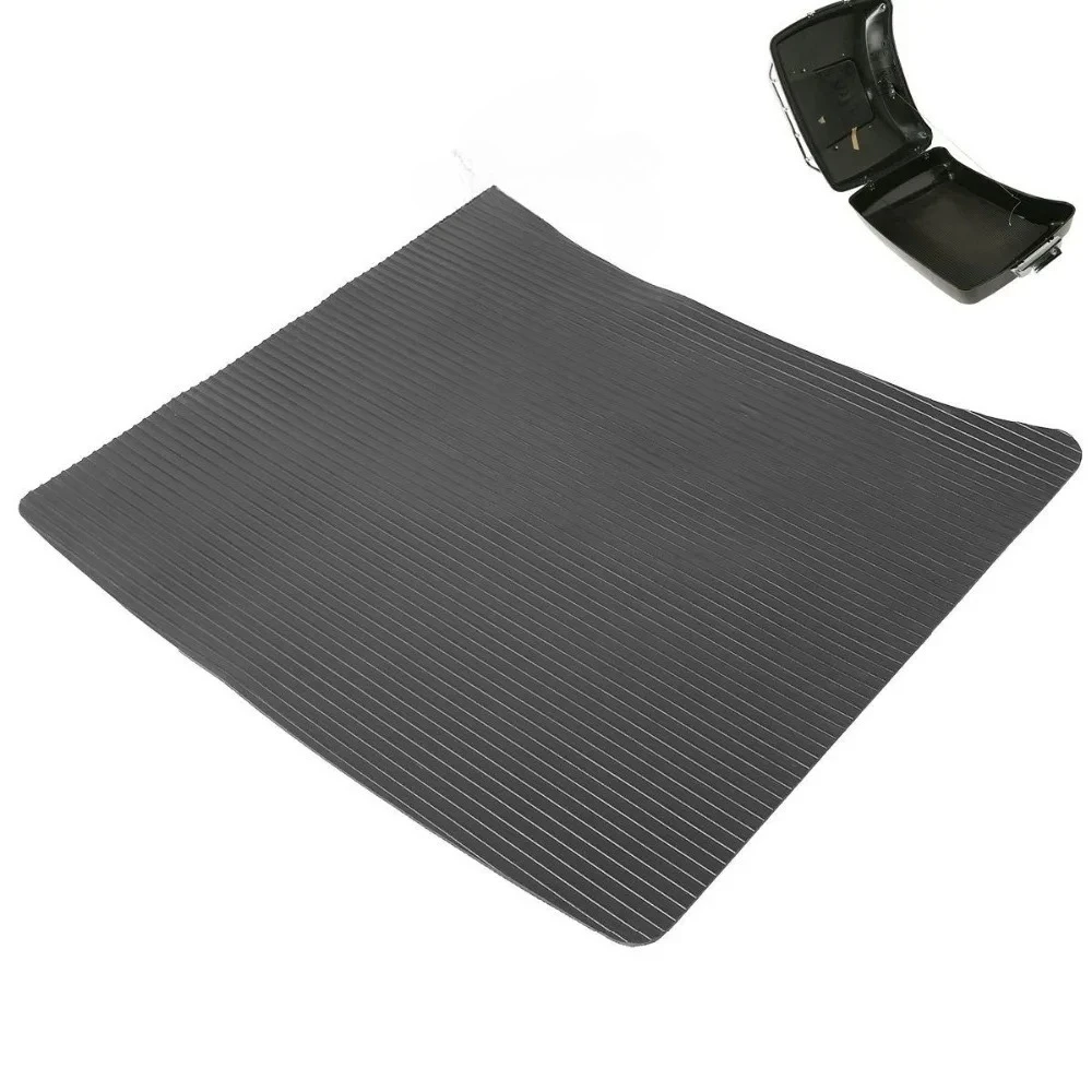 

Для Harley Touring Road King Street Glide Road Glide 2014-2024 мотоциклетный черный коврик из ПВХ с вставкой багажника