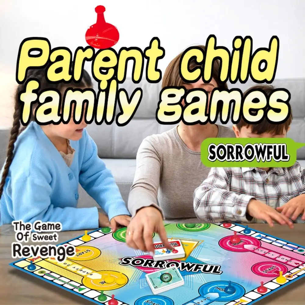 

Sweet Revenge SORRY! Game Chess Intelligence Competitive Thinking Expansion Board Game Multicolor English Card Chess Board Game