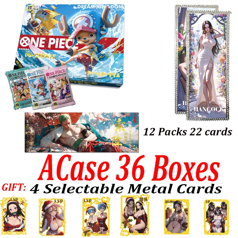 New DQ One Piece Wave 3 Collection Card Hobby Anime CCG Card Nami Luffy Sanji Doujin Boostet Box Kids Toy Gift