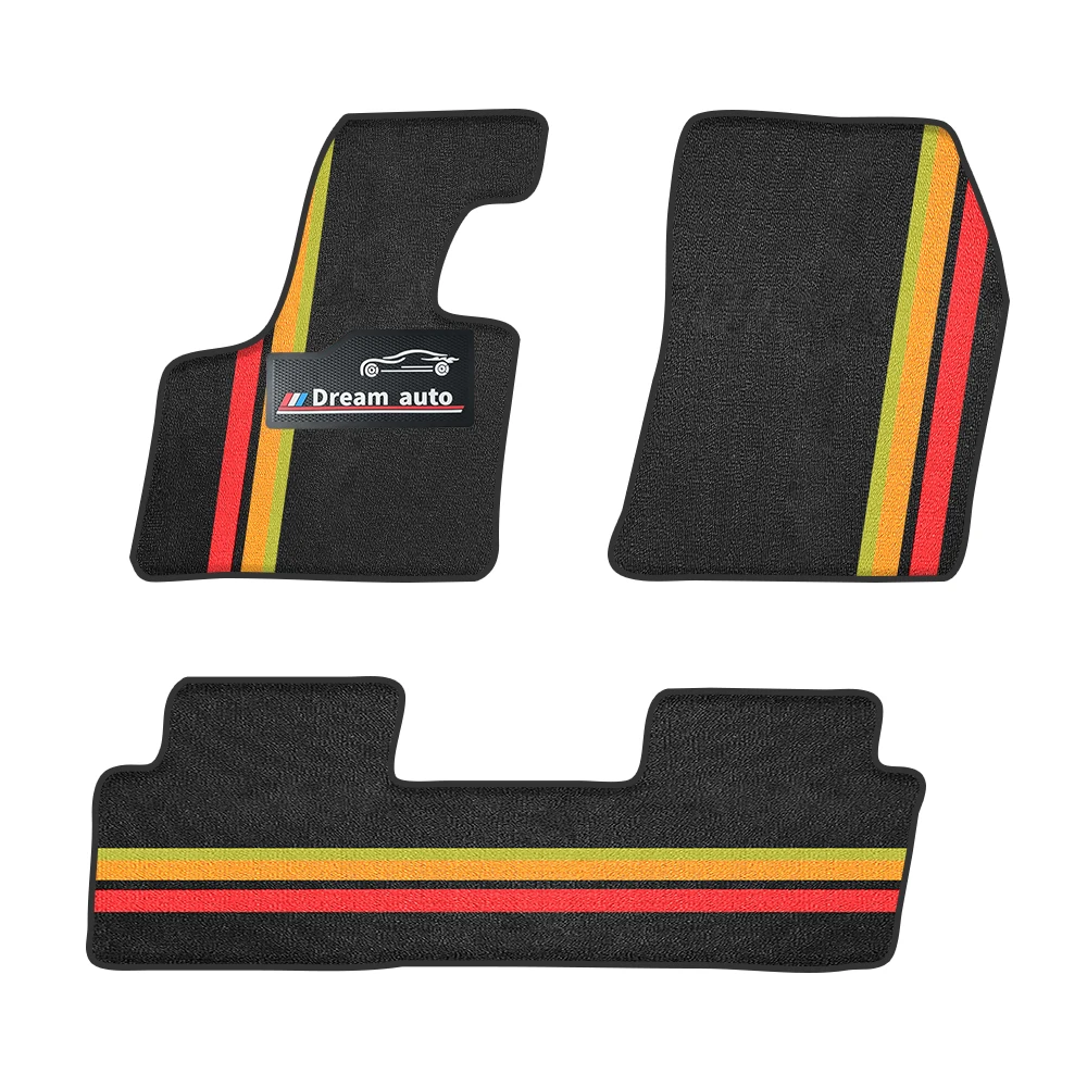 

Car Floor Mat For Citroen DS7 Crossback 2017–2024 rear floor flat Waterproof Car Mats Full Set