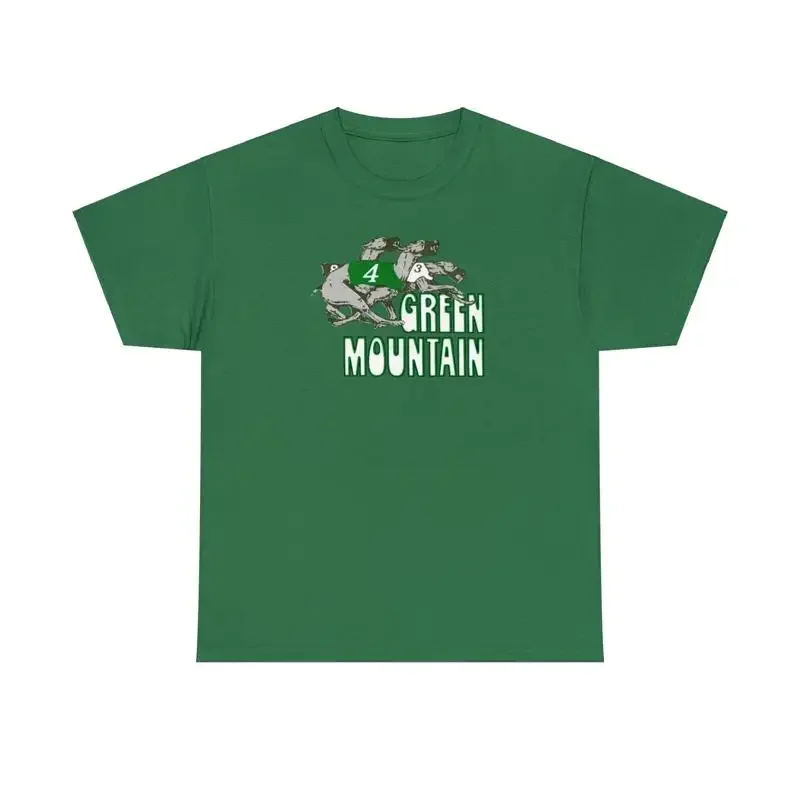 Green Mountain Vermont Race Track Vintage Ad T Shirt