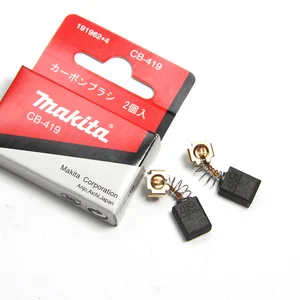 Original Makita Carbonbürsten Ersatzteile für elektrische Werkzeuge Makita -Bohrer Moepery Hämmer CB440 CB325 CB419 12 Main Makita Pulver Collector Sales - №4
