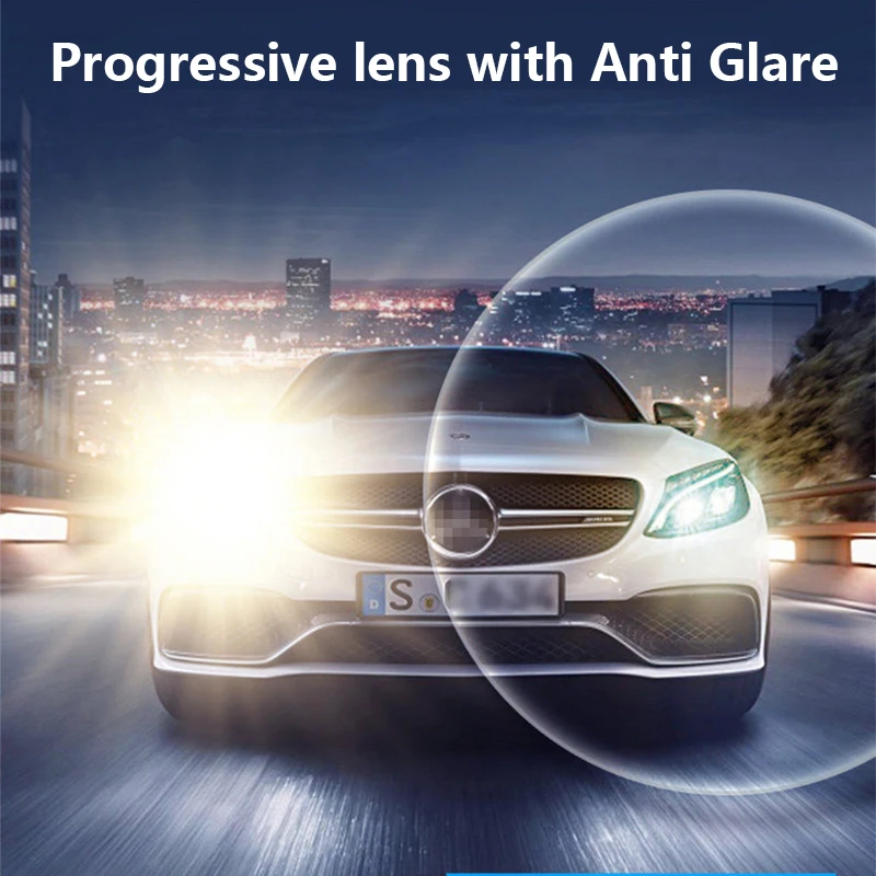 SO SMOOTH WIND MR-8 Progressive Multifokale Männer Brillengläser 1,61 1,67 1,74 Asphärische Freeform-Zusatzgläser Myopie Presbyopie Anti-Kratzer 4