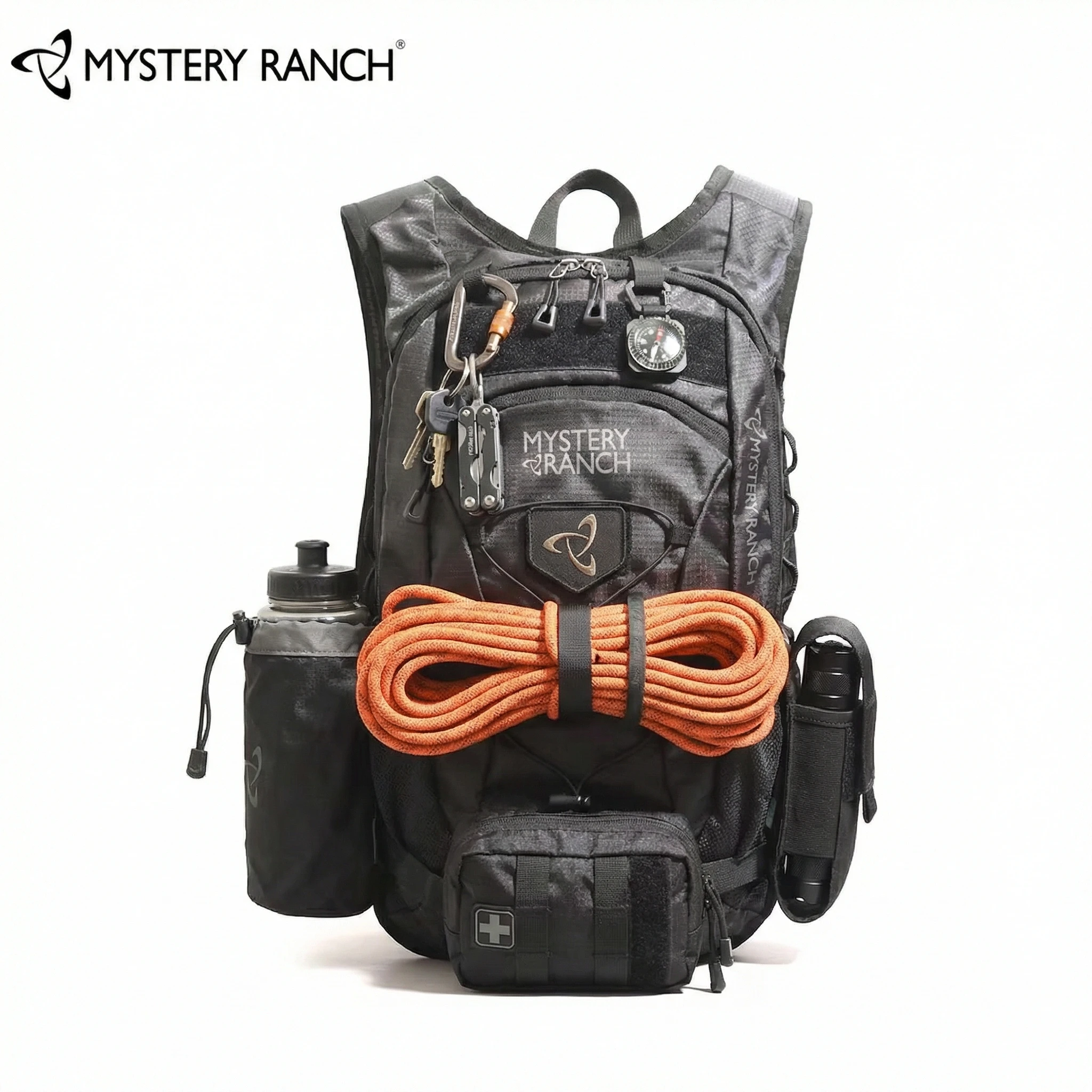Mystery Ranch Lightweight 18L Backpack - Multi-Layer Outdoor Mountaineering & Commuting Computer Bag New Condition
