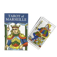 Mini Tarot Of Marseille Tarot Deck Leisure Party Table Gameplay Prophecy Oracle Cards Game,Family Gathering Games