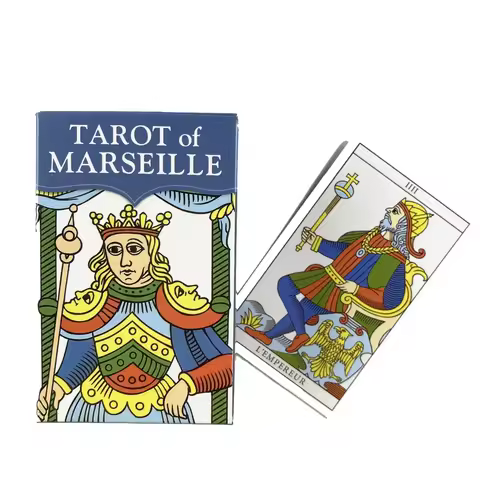 Mini Tarot Of Marseille Tarot Deck Leisure Party Table Gameplay Prophecy Oracle Cards Game,Family Gathering Games