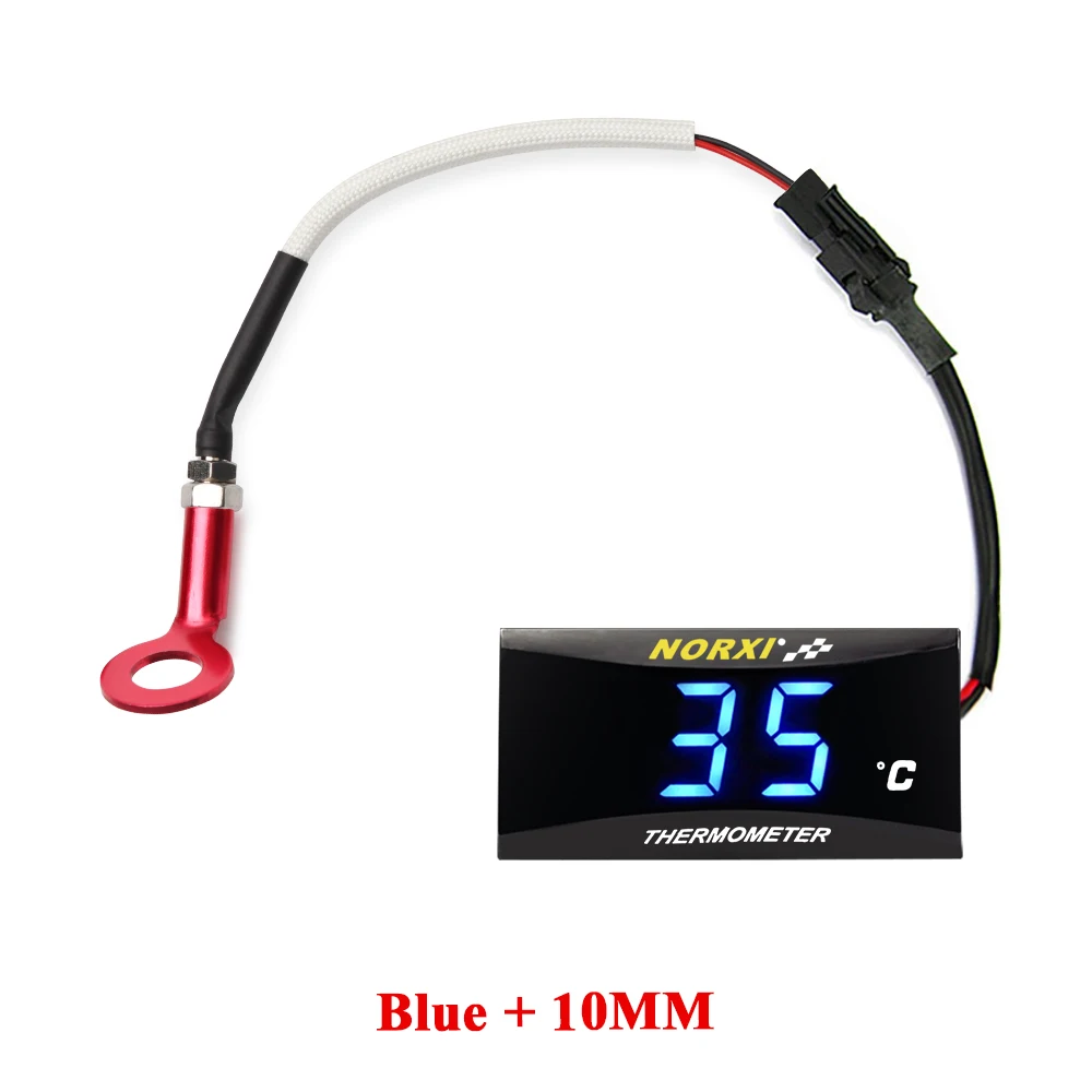 motorfiets cilinderkop temperatuursensor norxi mini vierkante digitale instrument vochtigheid voor nmax125 motorfiets
