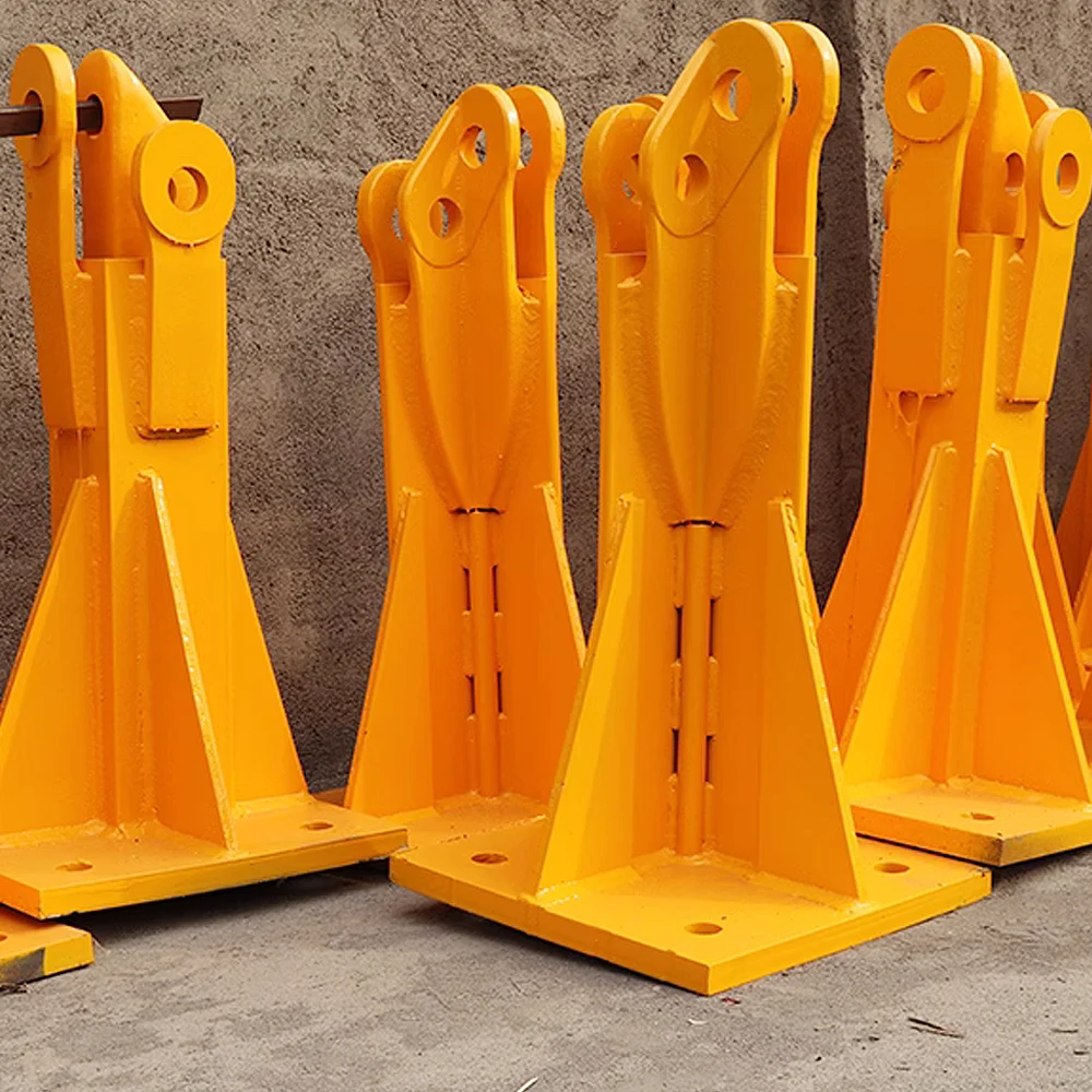 Embedded Outriggers Pre-embedded Supporting Leg Base Leg