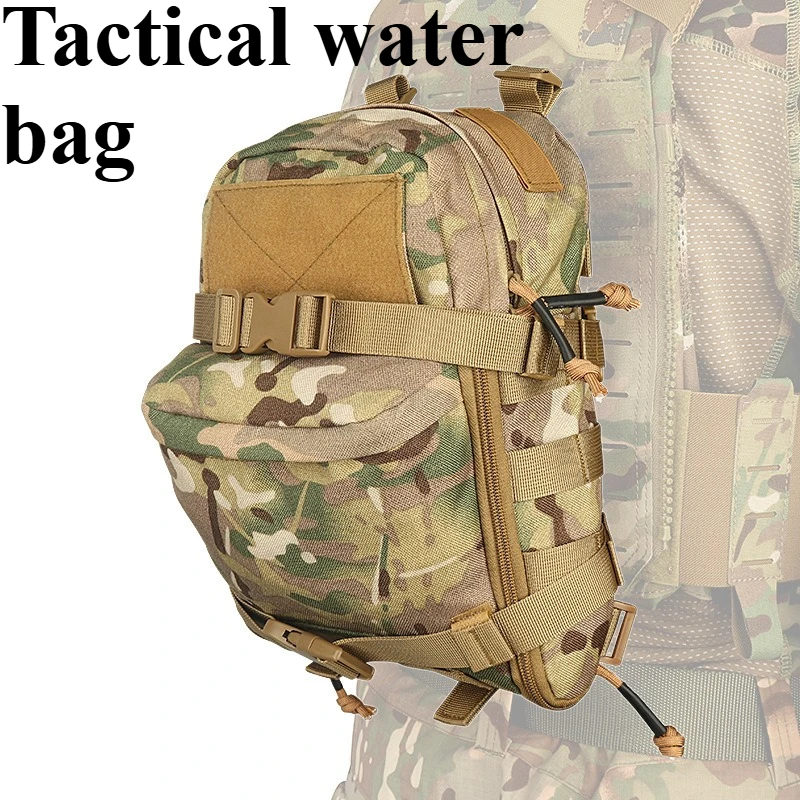 

Тактический камуфляжный рюкзак-жилет для воды, легкий, с креплением MOLLE