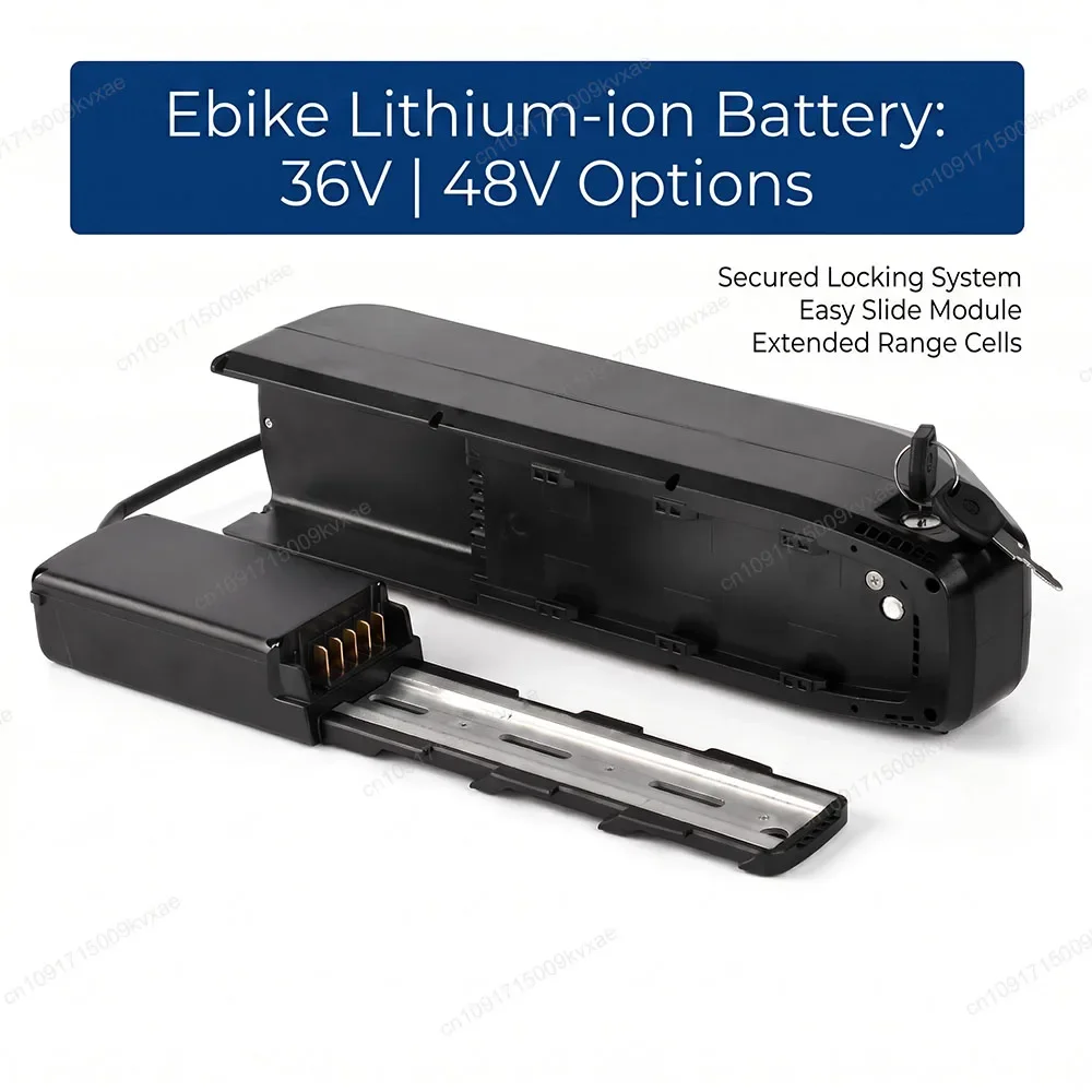 Electric Bike Replacement Battery 48V 36V 10Ah 15Ah 20Ah Hailong Lithium Pack 40A BMS for AW Voilamart Bafang 250W-2000W Motor