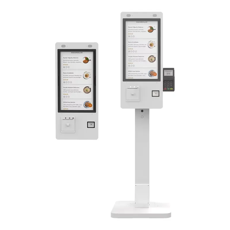 21.5 Inch Touch Automatic Service Kiosk for Food Order Checkout Self Ordering Kiosk for //Restaurant Payment