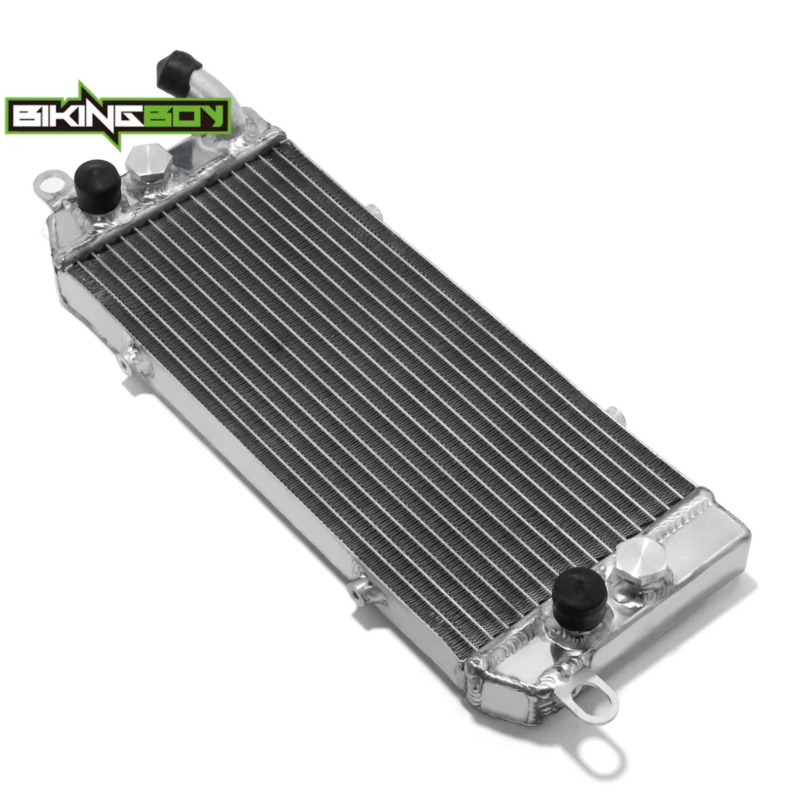 BIKINGBOY Engine Radiator Cooling For VZ 800 Marauder 97 98 99 00 01 02 03 04 Water Cooler 17710-48E00 Aluminium Core Polished