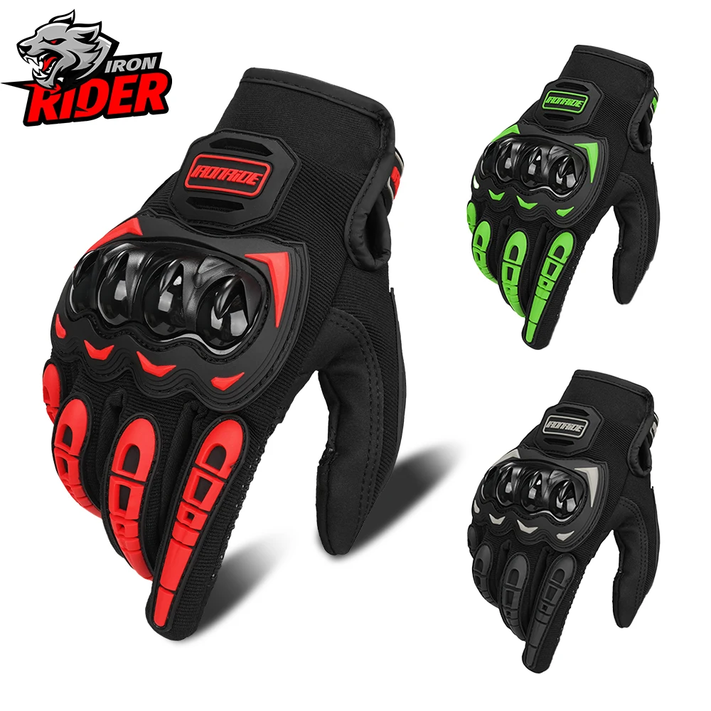 Motorcycle Gloves Outdoor Sports Gloves Off-road Motorcycle Riding Anti Fall Touch All Finger Gloves Motorcycle Equipment