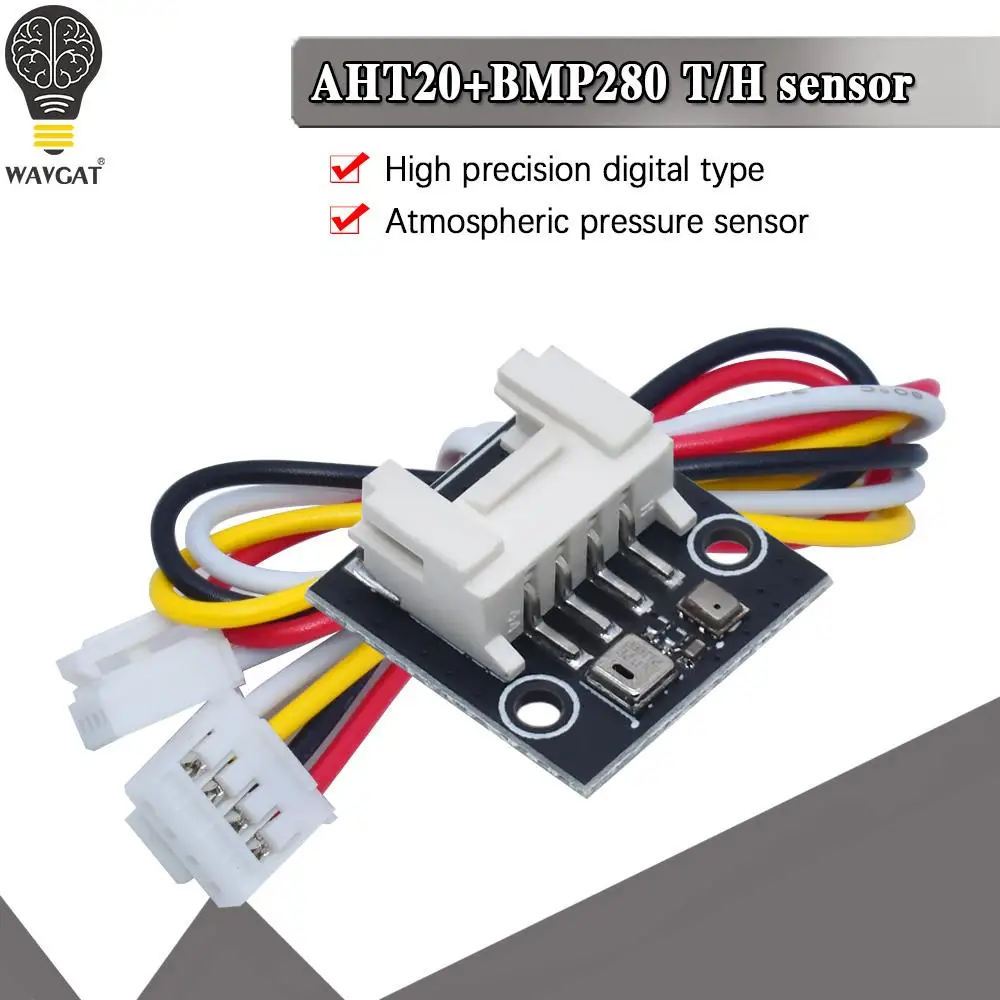 WAVGAT AHT20+BMP280 High precision digital temperature and humidity atmospheric pressure sensor