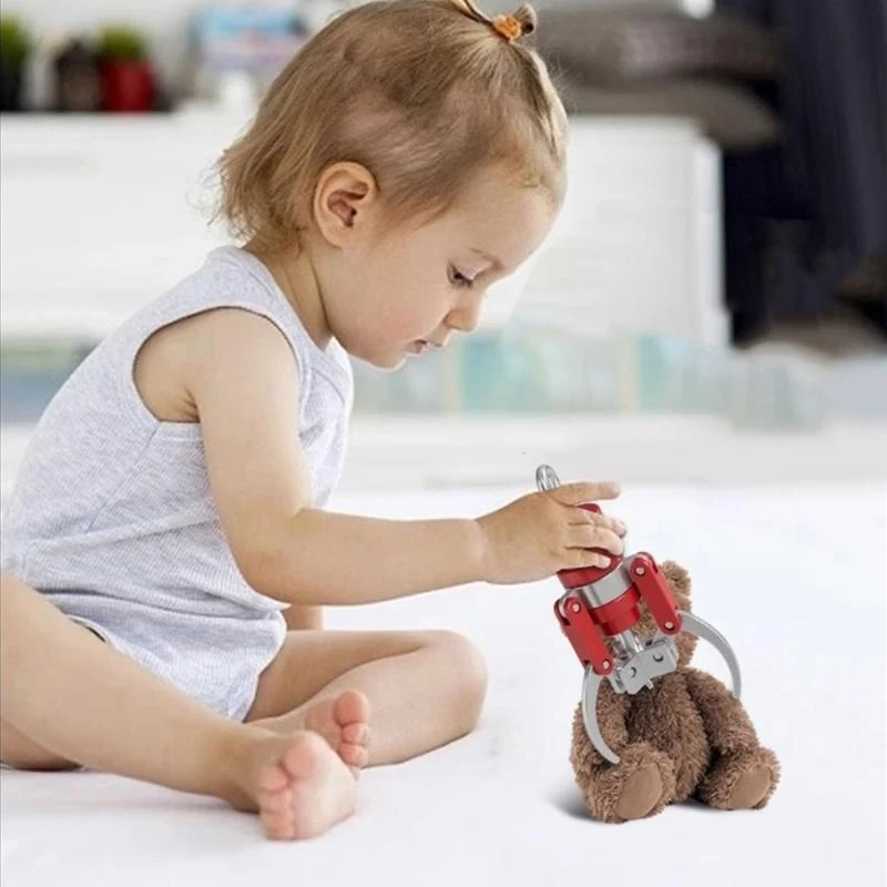 

Doll Machine Grab Clip Mini Claw Keychain With Strong Grip ABS Keyring For Fun Portable Keychain Bag Pendant Accessories