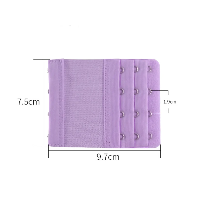 Bra Extenders Strap Buckle Extension 4 Rows 4 Hooks Clasp Straps Bra Strap Extender Sewing Tool Intimates Accessories