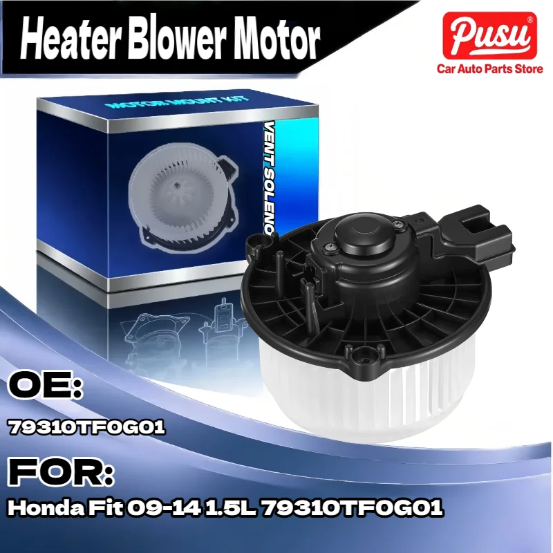 

Автоматический передний двигатель вентилятора HVAC с корпусом вентилятора для Honda Fit 2009-2014 1.5L 79310TF0G01