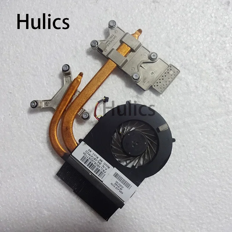 Hulics Used For HP DV6-3000 DV7-4000 DV6 DV7 Cooling Heatsink With Fan 622032-001 637609-001 604787-001 609965-001