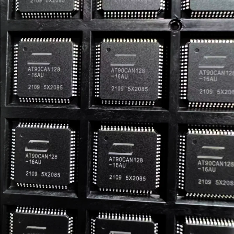 10pcs New AT90CAN128-16AU AT90CAN128 QFP-64 16MHz/128KB flash memory microcontroller chip