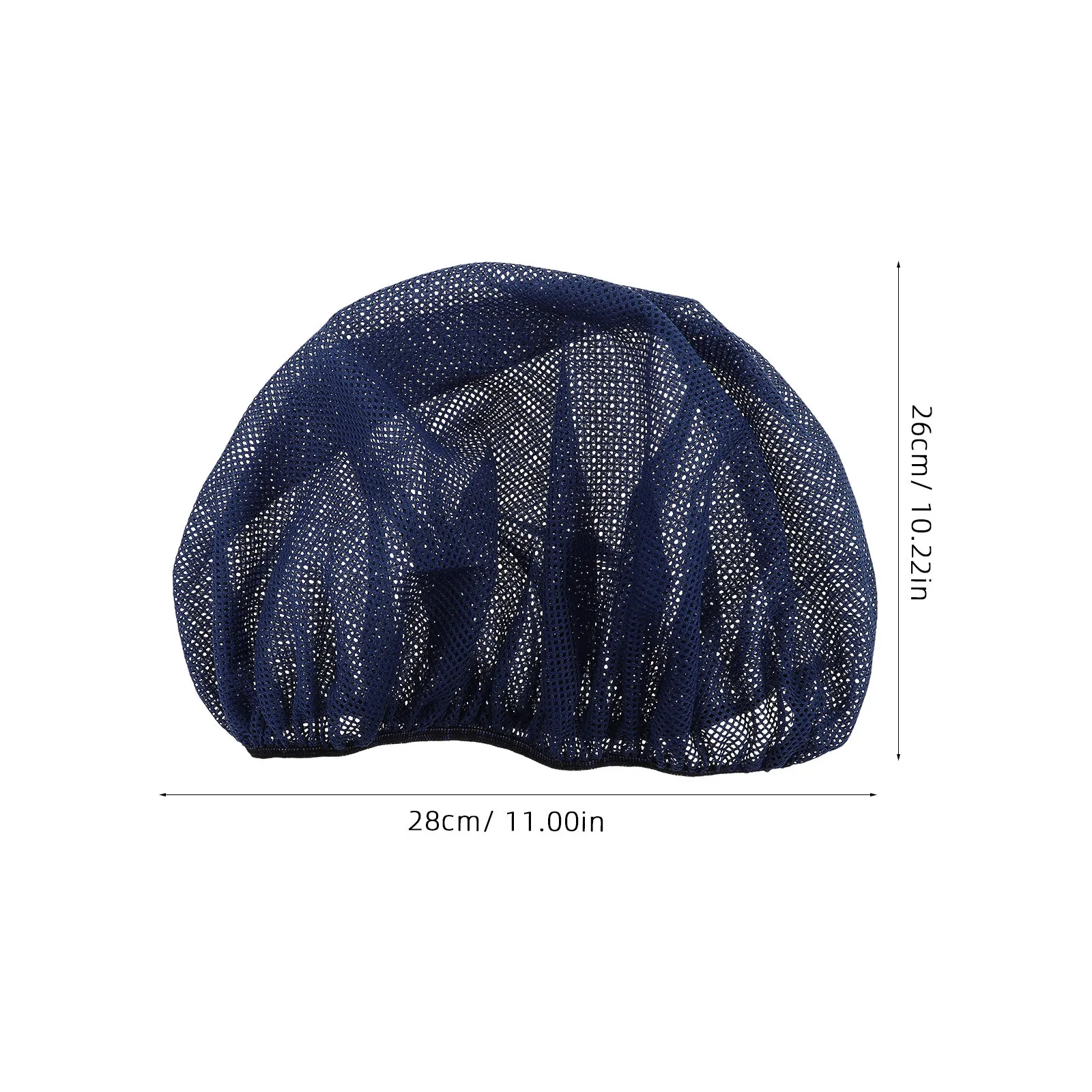 6Pcs Chef Kitchen Work Caps Mesh Breathable Cooking Hair Nets Lightweight Comfortable Hair Covers for Food Service Catering