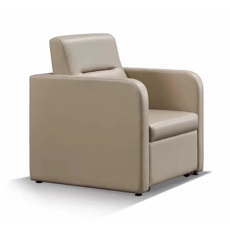 Office folding bed Multifunctional sofa Escort lunch break chair Hospital folding sofa Chair bed Solid wood