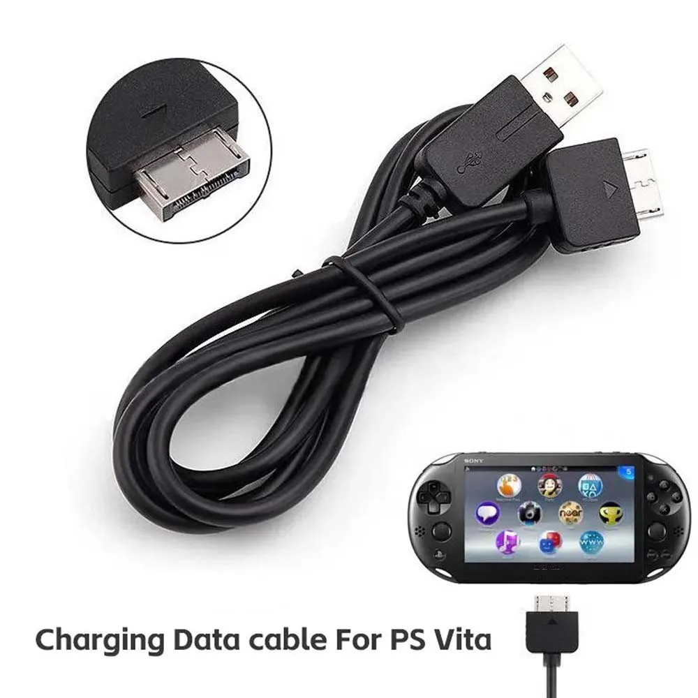 USB Data & Power Charger Cord For PlayStation PSV1000 Charging Cable Line 1.2M For PS Vita 1000 Game Console Power Adapter