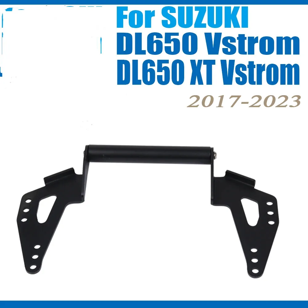 DL650 DL 650 Phone Holder Navigation GPS Mount Bracket Holder Bar for Suzuki V strom Vstrom DL 650 DL DL650 XT 650XT 2017 - 2023