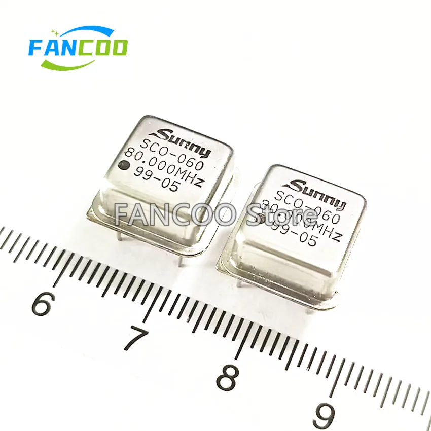 5PCS 80M 80.000M 80MHZ 80.000MHZ Half size 3.3v 5v CRYSTAL CLOCK OSCILLATOR OSC DIP-4 80.000