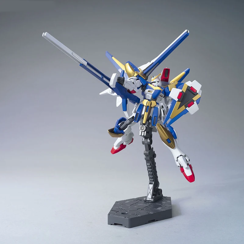 Bandai HGUC V2 Assault-Buster Gundam Anime Figures LM314V23/24 Victory 2 Mobile Suit Gundam Toys for Boys Gifts