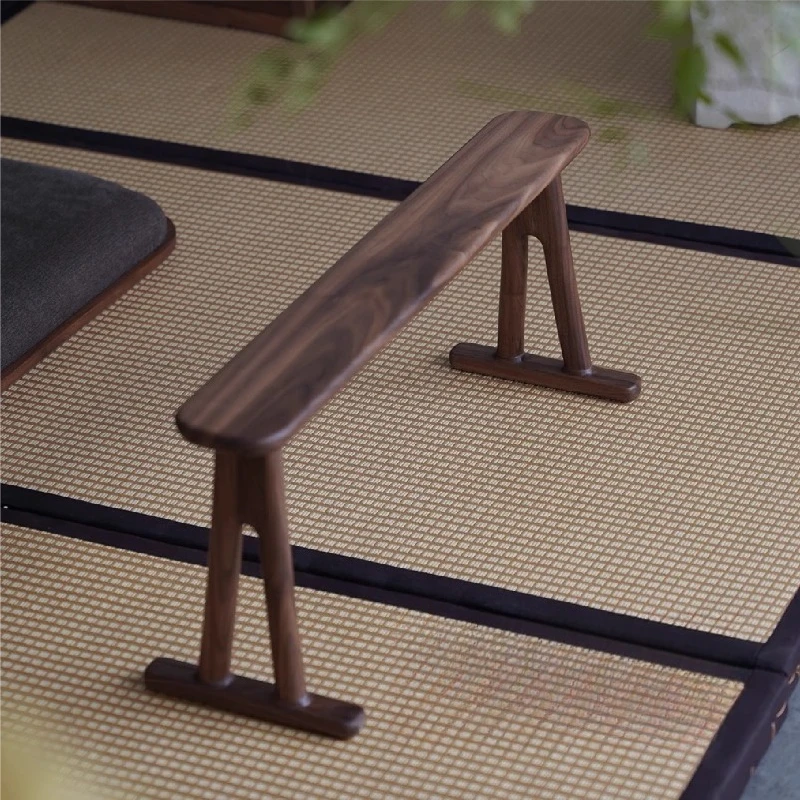 

Solid wood, new Chinese tatami, small armrest on the floor