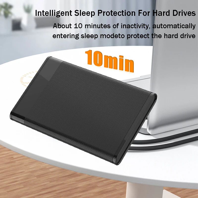 2.5 Tool Free Hard Drive Case USB3.0/3.1 Laptop Mechanical Solid State SSD Hard Drive Case TPYE-C 3.1 UTHAI Q6