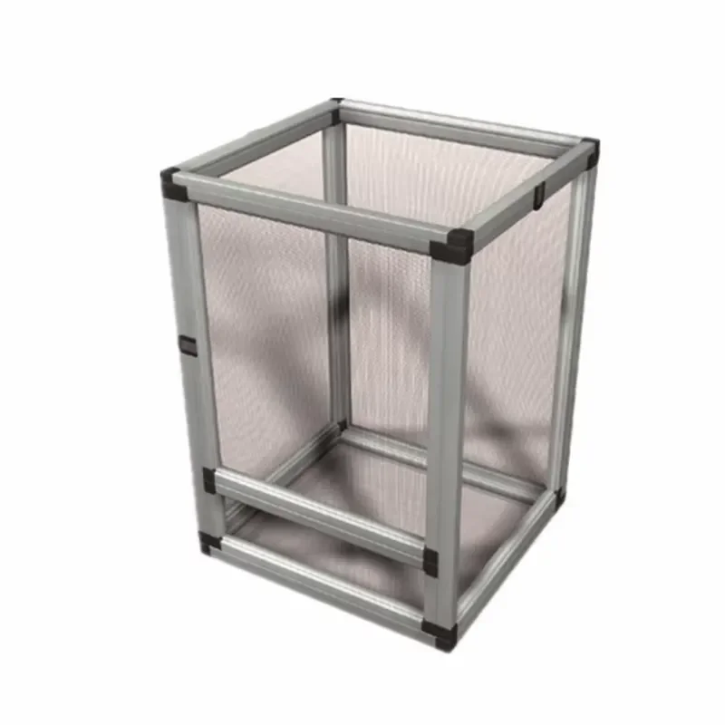 Durable Aluminum Reptile Cage for Lizard Breeding High Quality Enclosure Box for Small Reptiles and Crawling Pets Habitat