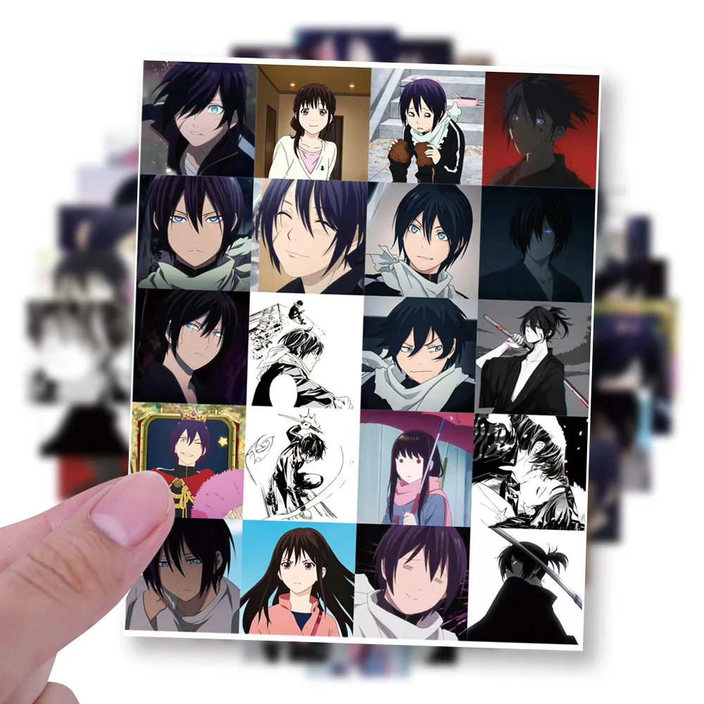 

75 шт. ‌ Наклейки Noragami, граффити-стикеры, наклейки для дневника, чехлов для телефонов, эстетичные наклейки ручной работы для скрапбукинга