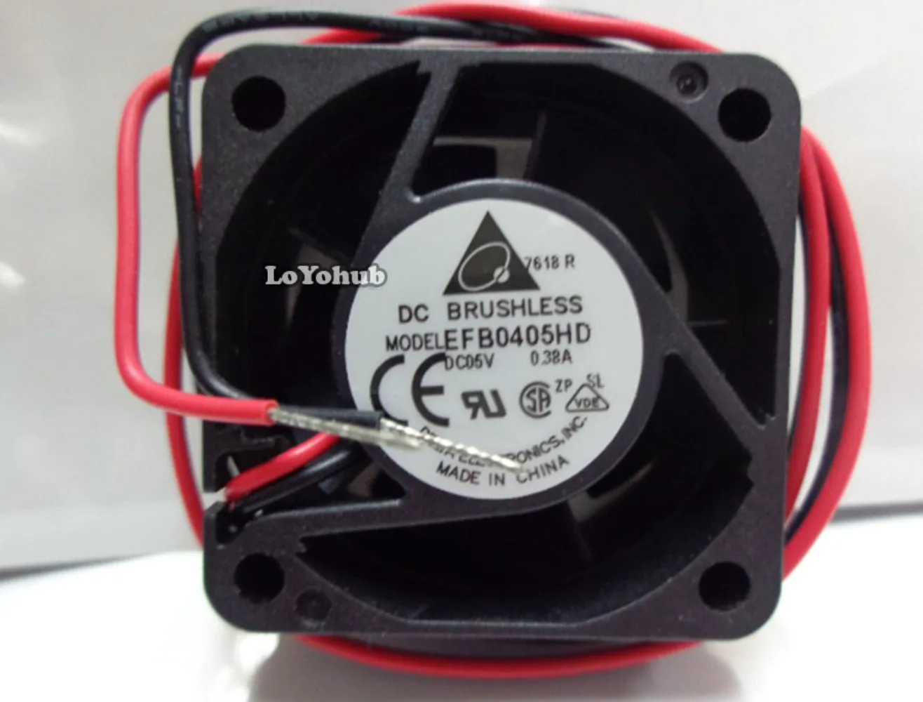

New for Delta EFB0405HD 4020 4cm DC5V 0.38A Dual Ball Cooling Fan
